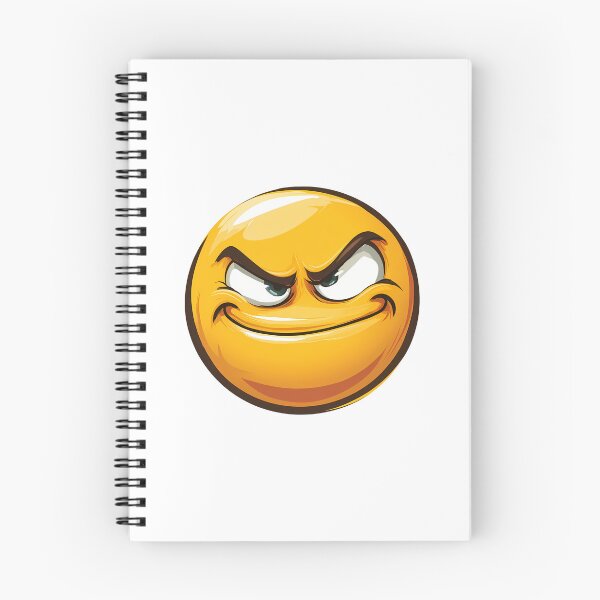 Item preview, Smirking Emoji with Mischievous Expression designed and sold by Khan06.