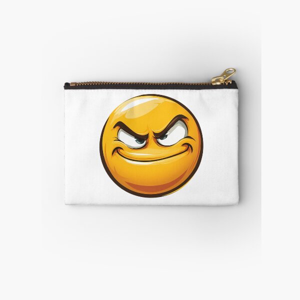 Item preview, Smirking Emoji with Mischievous Expression designed and sold by Khan06.