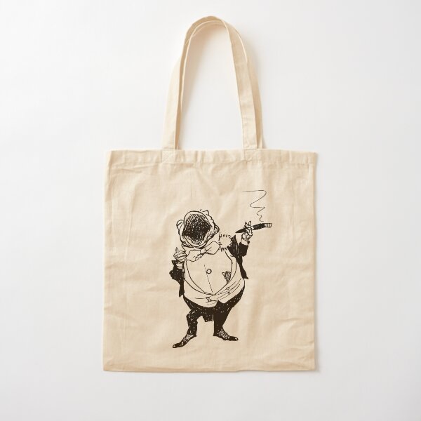Jolly Mr. Toad - Wind In the Willows (1931 E.H. Shepard llustration) Cotton Tote Bag