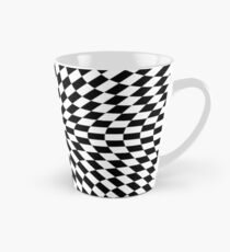 #black, #white, #chess, #checkered, #pattern, #abstract, #flag, #board Tall Mug
