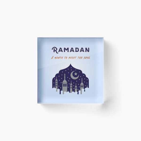 Item preview, Ramadan: A month to reset the soul designed and sold by Zoaluxe.