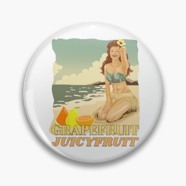 Item preview, Grapefruit Juicyfruit designed and sold by ParrotHeadSwag.