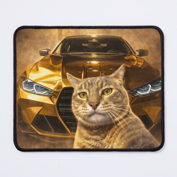 Item preview, Golden Cat Power Luxury Vibes designed and sold by EpicwaveDesigns.
