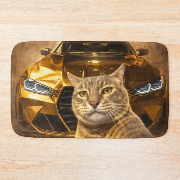 Item preview, Golden Cat Power Luxury Vibes designed and sold by EpicwaveDesigns.