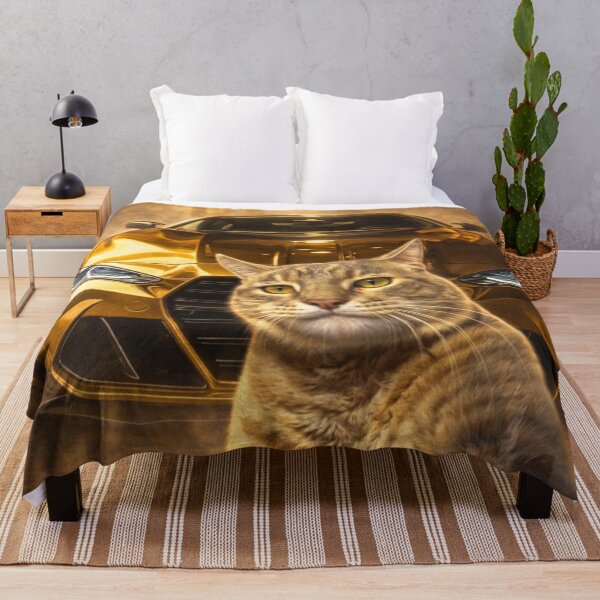 Item preview, Golden Cat Power Luxury Vibes designed and sold by EpicwaveDesigns.