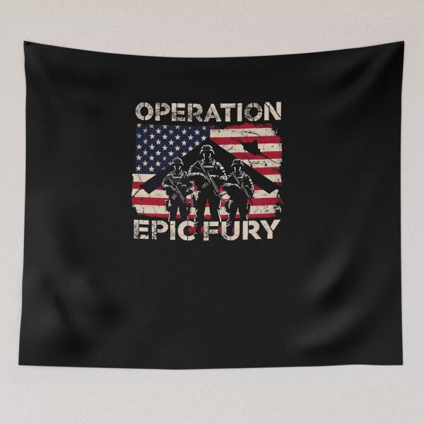 Item preview, Operation Epic Fury Patriot Force American Spirit designed and sold by SkeletonsDanger.