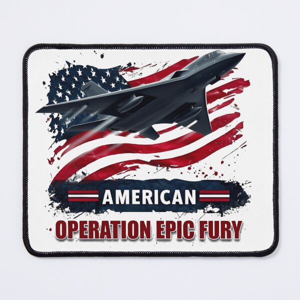 Item preview, Operation Epic Fury Valor Duty Patriot Mission designed and sold by SkeletonsDanger.