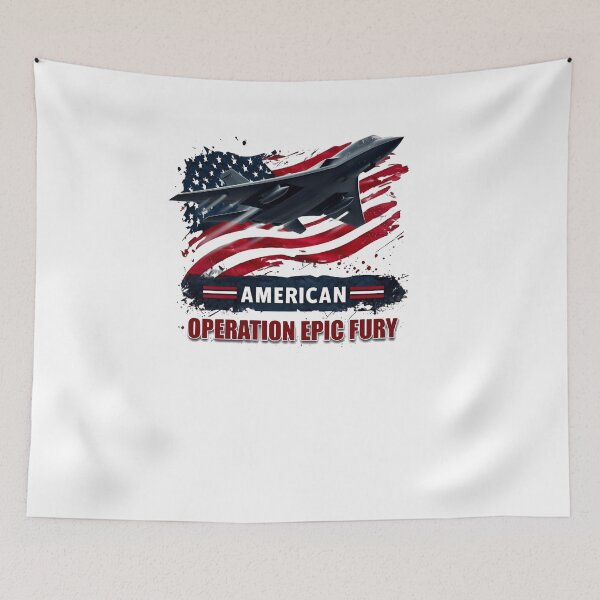 Item preview, Operation Epic Fury Valor Duty Patriot Mission designed and sold by SkeletonsDanger.