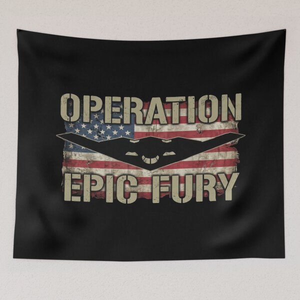 Item preview, Operation Epic Fury Defender Of America Freedom designed and sold by SkeletonsDanger.