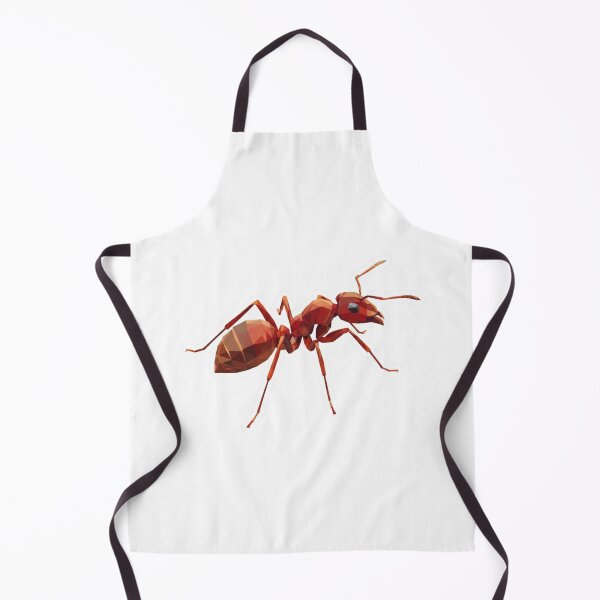 Item preview, Geometric Red Ant – Minimalist Insect Sticker for Science Students designed and sold by bsbd-action.