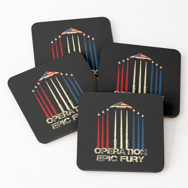 Item preview, Operation Epic Fury Patriot Warriors USA designed and sold by SkeletonsDanger.