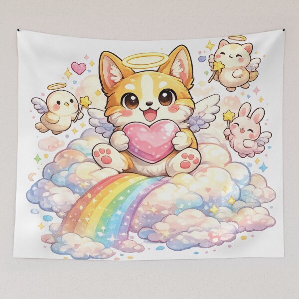 Item preview, Angel Puppy Love Cloud Dreams designed and sold by EpicwaveDesigns.