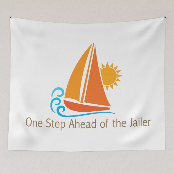 Item preview, One Step Ahead of the Jailer designed and sold by ParrotHeadSwag.