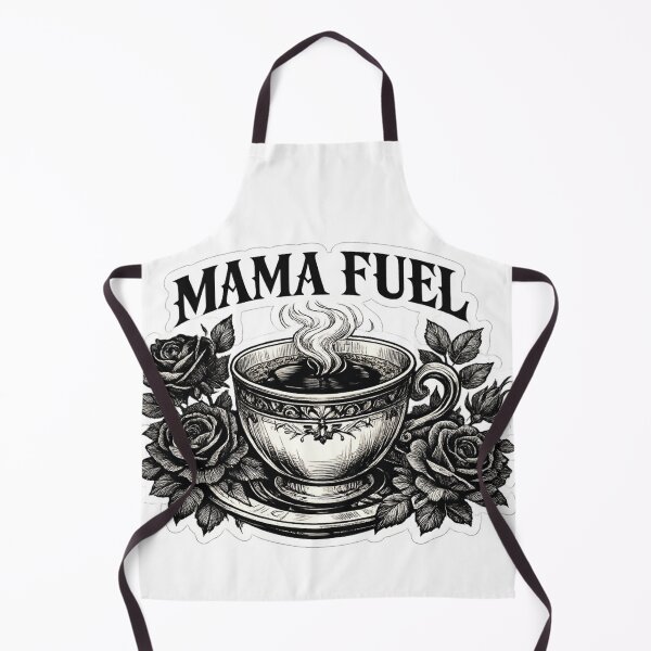 Item preview, Mama Fuel Dark Academia Vintage Coffee And Roses designed and sold by Retro Mood Co.