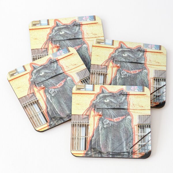Item preview, Cat on a Hot Brick Wall designed and sold by Ethna Gillespie.