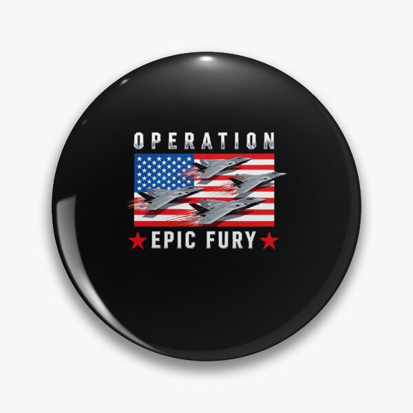 Item preview, Operation Epic Fury Military Honor America Defense designed and sold by SkeletonsDanger.