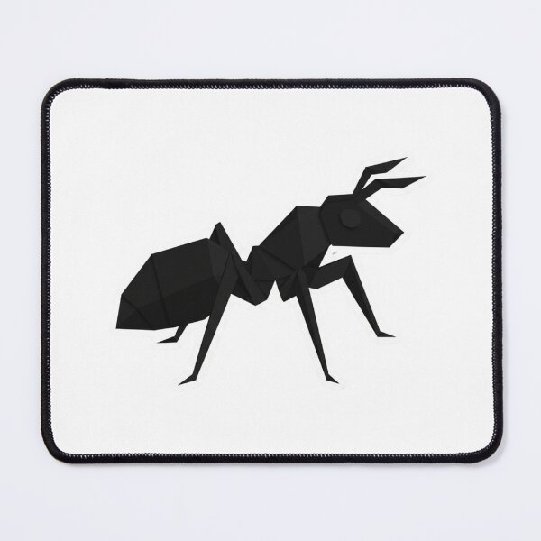 Item preview, Black Origami Ant – Folded Paper Sticker for Minimalism Lovers00 designed and sold by bsbd-action.
