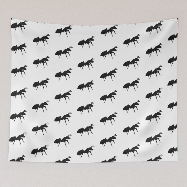 Item preview, Black Origami Ant – Folded Paper Sticker for Minimalism Lovers00 designed and sold by bsbd-action.