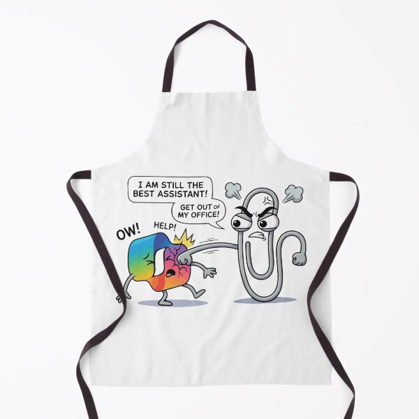 Item preview, Clippy VS. Copilot Funny AI Slop Microslop designed and sold by thegreat-batsby.