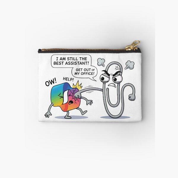 Item preview, Clippy VS. Copilot Funny AI Slop Microslop designed and sold by thegreat-batsby.