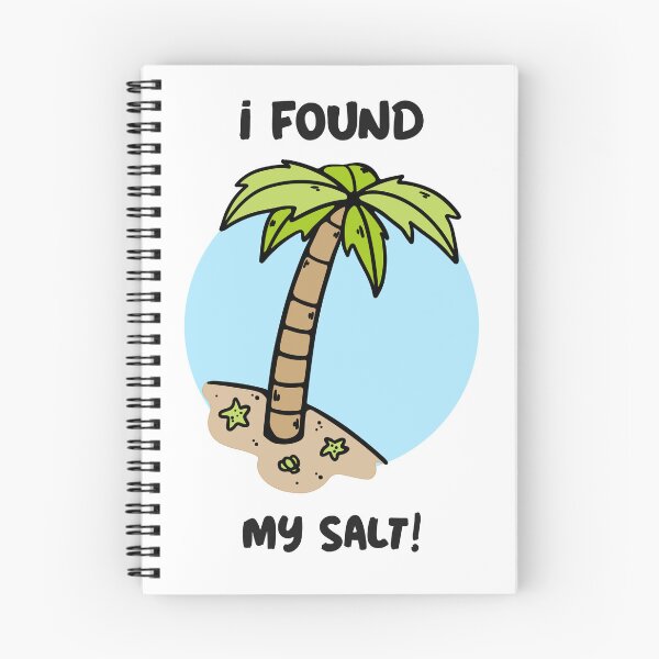 Item preview, I Found My Salt! designed and sold by ParrotHeadSwag.
