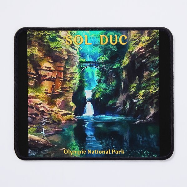 Item preview, Sol Duc in the Olympic National Park designed and sold by CatsPa.