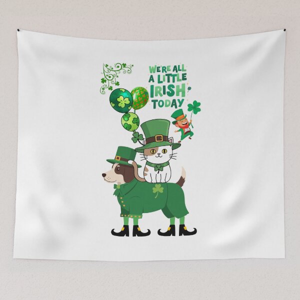 Item preview, Even Our Pets Are Irish on St. Patrick's Day designed and sold by DigitalShoppeIL.