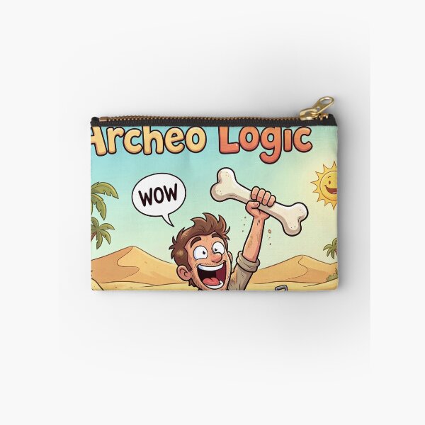 Item preview, Archeo Logic – Funny Archaeologist Discovery Cartoon designed and sold by WordPlayStudio.