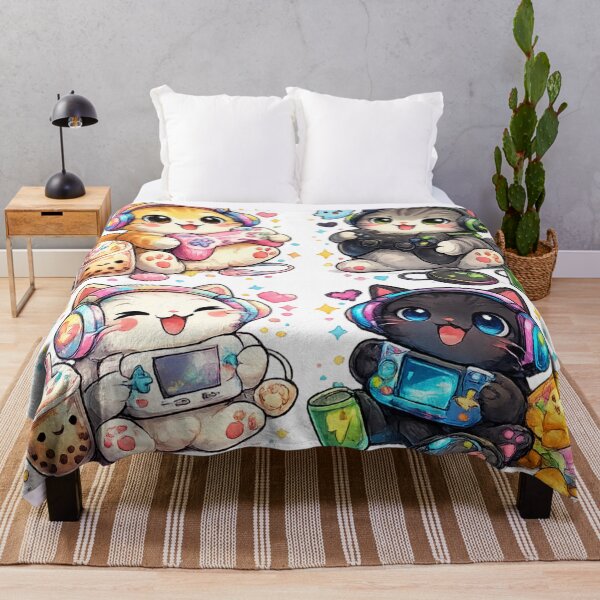 Item preview, Cute Gaming Cats Squad designed and sold by EpicwaveDesigns.