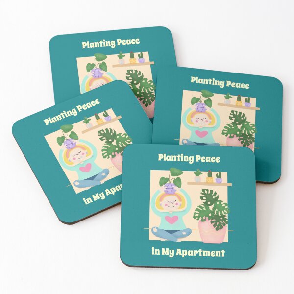 Item preview, Planting Peace in my Apartment (D) Urban Gardening designed and sold by Sachie's Studio.