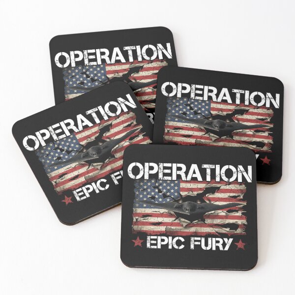 Item preview, Operation Epic Fury Defender Of Freedom Justice designed and sold by SkeletonsDanger.