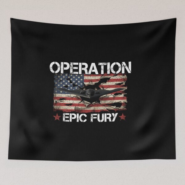 Item preview, Operation Epic Fury Defender Of Freedom Justice designed and sold by SkeletonsDanger.