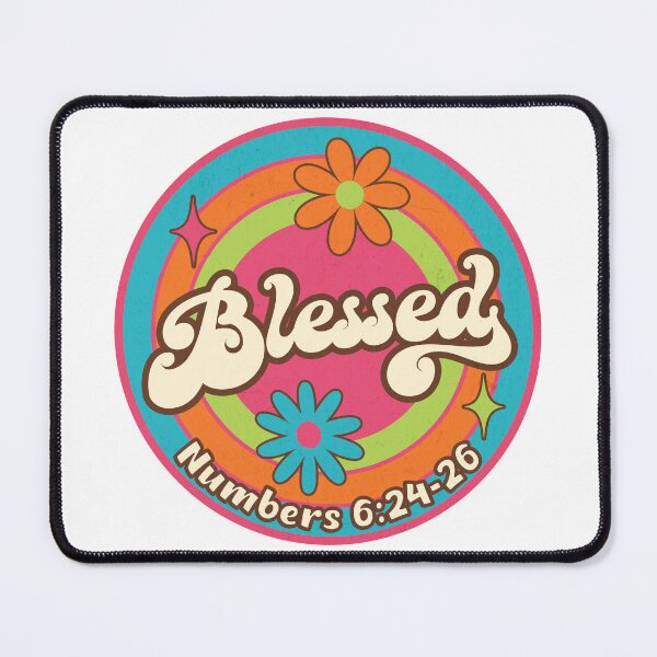 Item preview, Retro Blessed Christian Art designed and sold by Retro Callback.