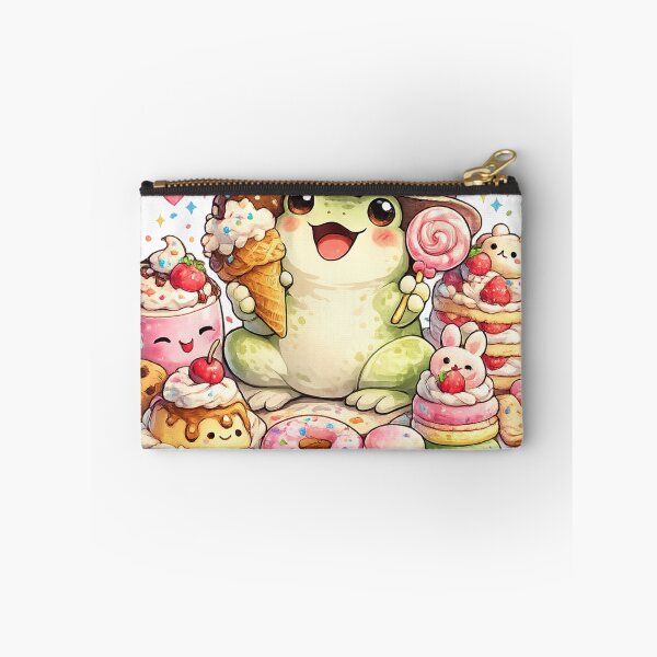 Item preview, Kawaii Frog Dessert Party designed and sold by EpicwaveDesigns.