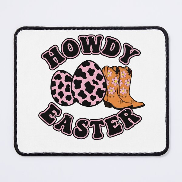 Item preview, Howdy Easter Cow Print Eggs Cowgirl Boots designed and sold by KroghDs.