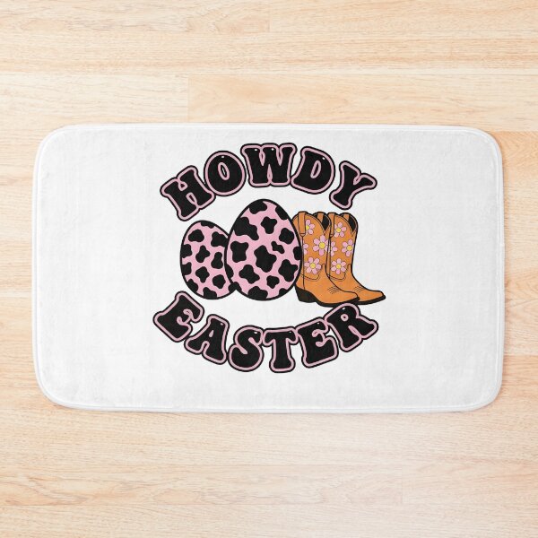 Item preview, Howdy Easter Cow Print Eggs Cowgirl Boots designed and sold by KroghDs.