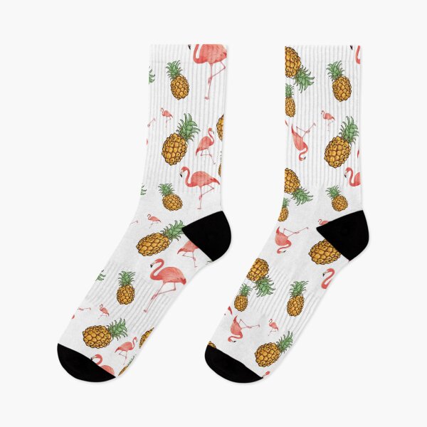 Item preview, Flamingos and Pineapples designed and sold by ParrotHeadSwag.