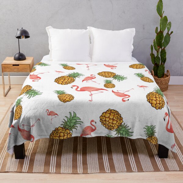 Item preview, Flamingos and Pineapples designed and sold by ParrotHeadSwag.