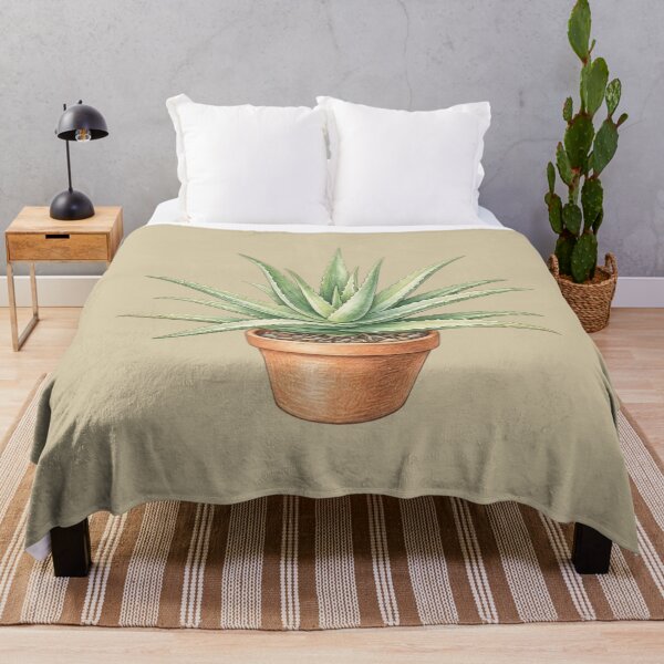 Item preview, Aloe Vera in Terracotta Pot designed and sold by mossandmyth1984.