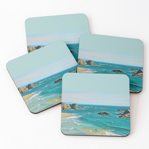 Item preview, Harris Beach on the Oregon Coast designed and sold by CatsPa.