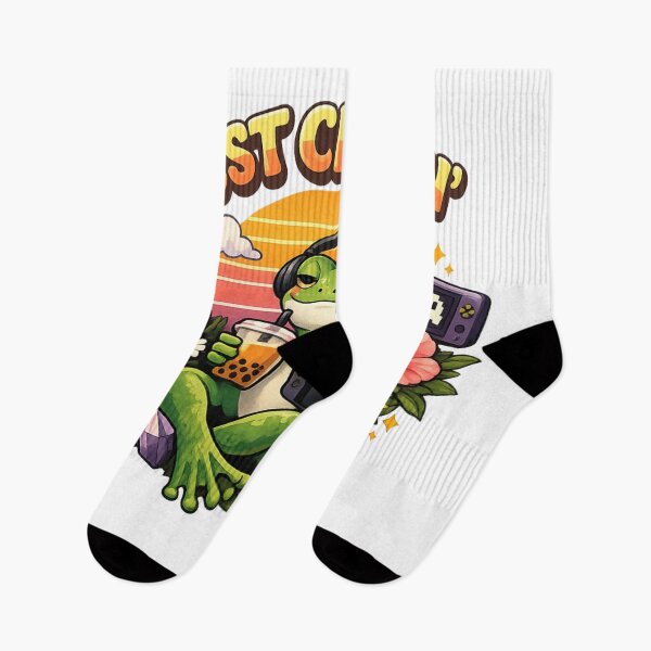 Item preview, Just Chillin Gaming Frog Vibes designed and sold by EpicwaveDesigns.