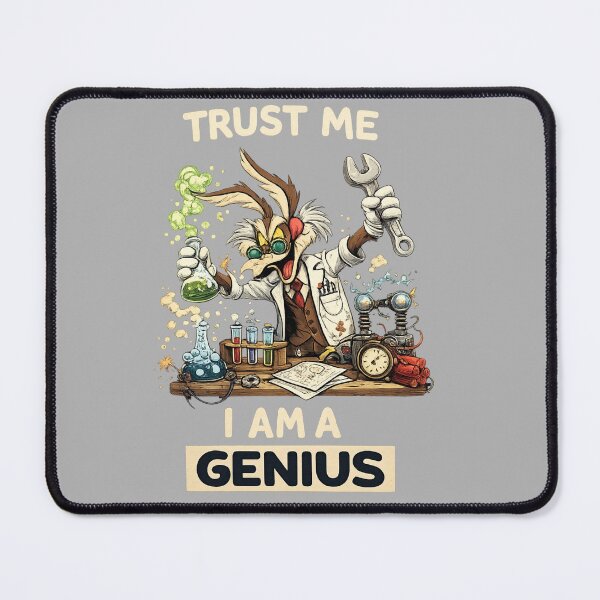 Item preview, Trust Me I Am A Genius - Mad Scientist Coyote Graphic designed and sold by Shirtaholism.
