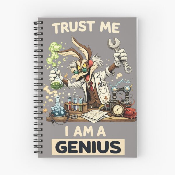 Item preview, Trust Me I Am A Genius - Mad Scientist Coyote Graphic designed and sold by Shirtaholism.
