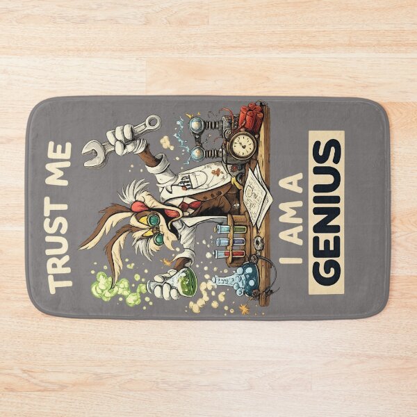 Item preview, Trust Me I Am A Genius - Mad Scientist Coyote Graphic designed and sold by Shirtaholism.