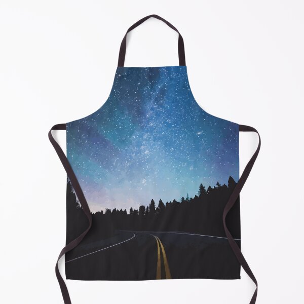 Item preview, Starry Forest Road Under Night Sky designed and sold by Arturo Daniel Garcia Palomo.