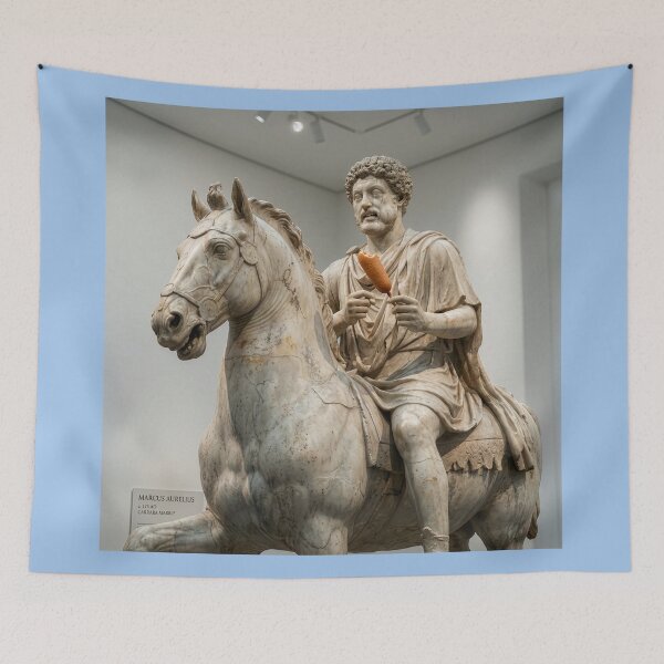 Item preview, Marcus Aurelius Says Carpe Pastillum Botello Fartum in Baculo designed and sold by Tridentulus.