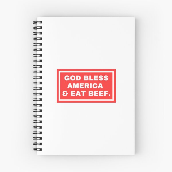 Item preview, God Bless USA & Eat Beef designed and sold by midwestgrace.