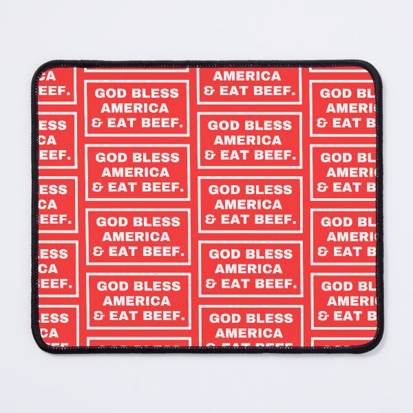 Item preview, God Bless USA & Eat Beef designed and sold by midwestgrace.