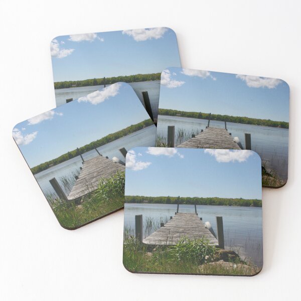 Item preview, Torch Lake Dock Summer View designed and sold by FFP Landscapes.