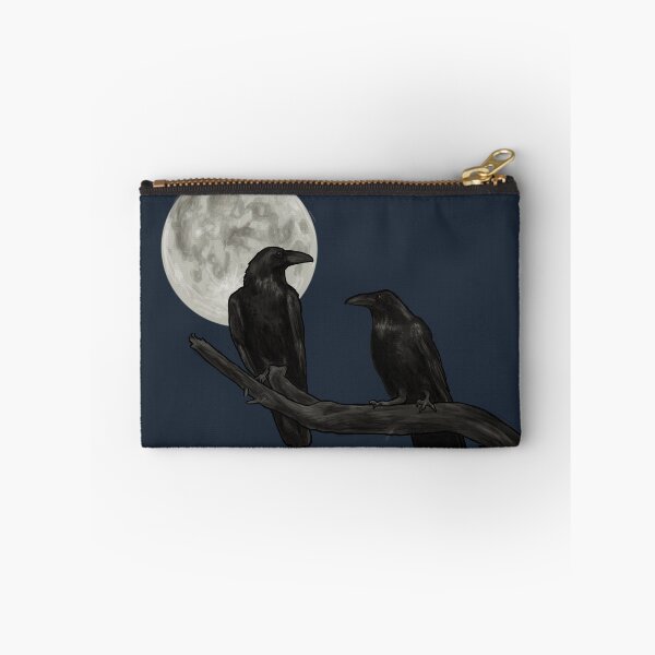 Item preview, Two Ravens in the Moonlight designed and sold by bluebell42.